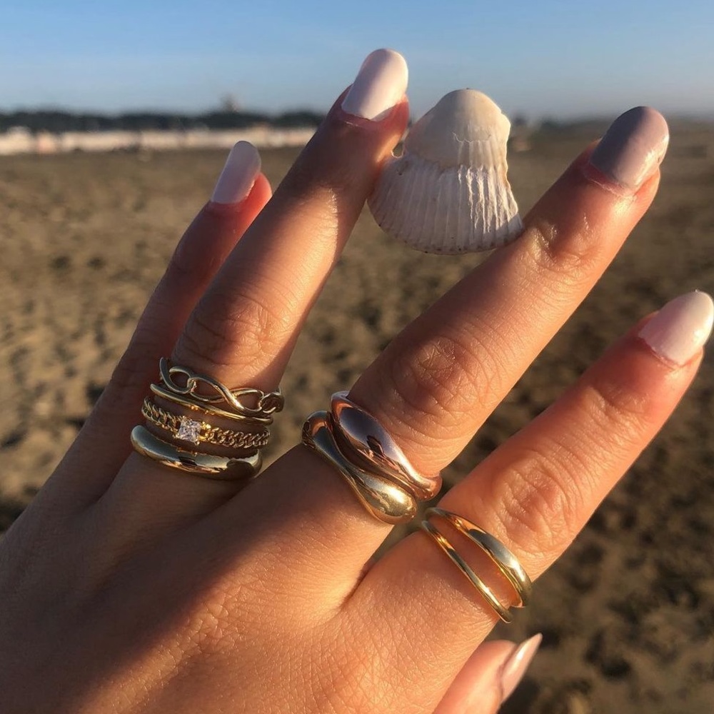 Sterling silver & Vermeil Gold jewely